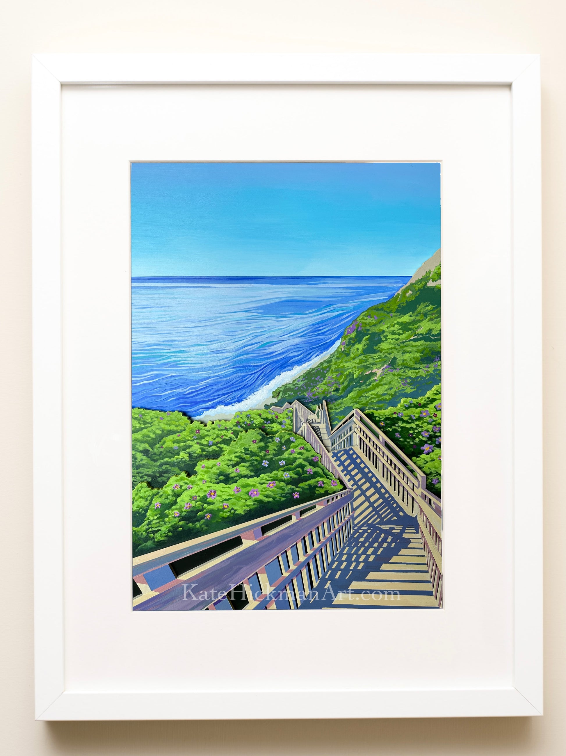 "Mohegan Bluffs" Original Painting