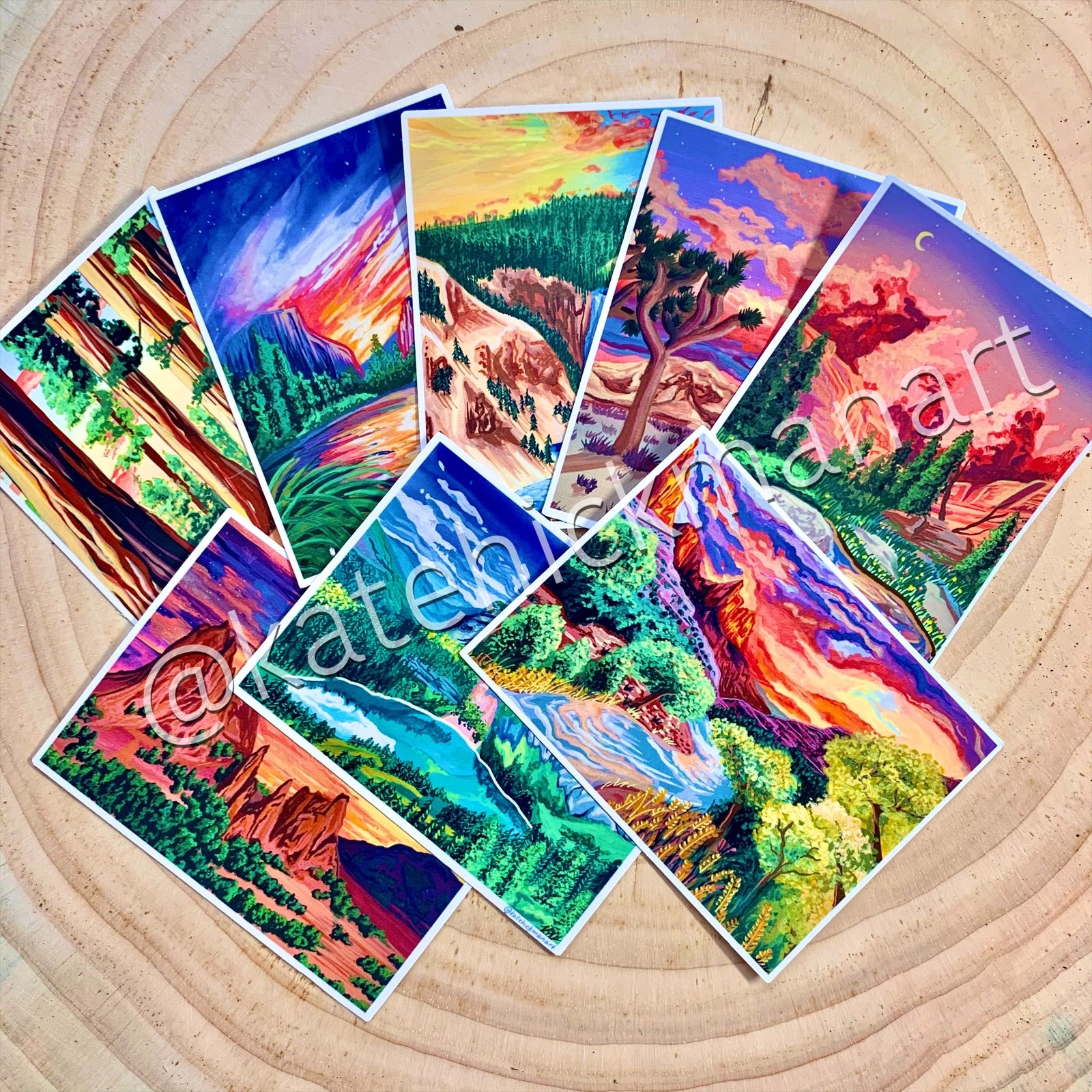 Every National Park Sticker Ever