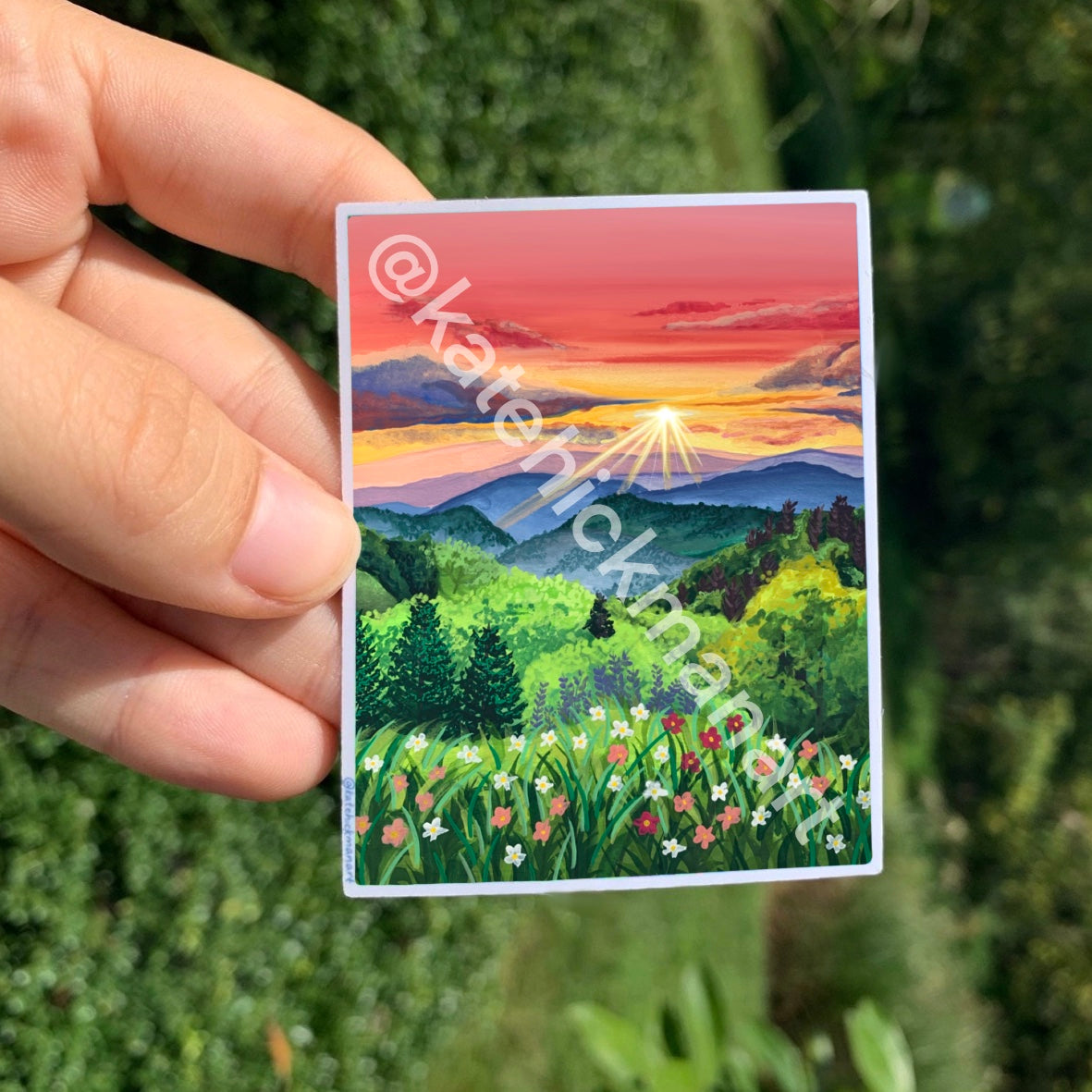 Smoky Mountains National Park Sticker