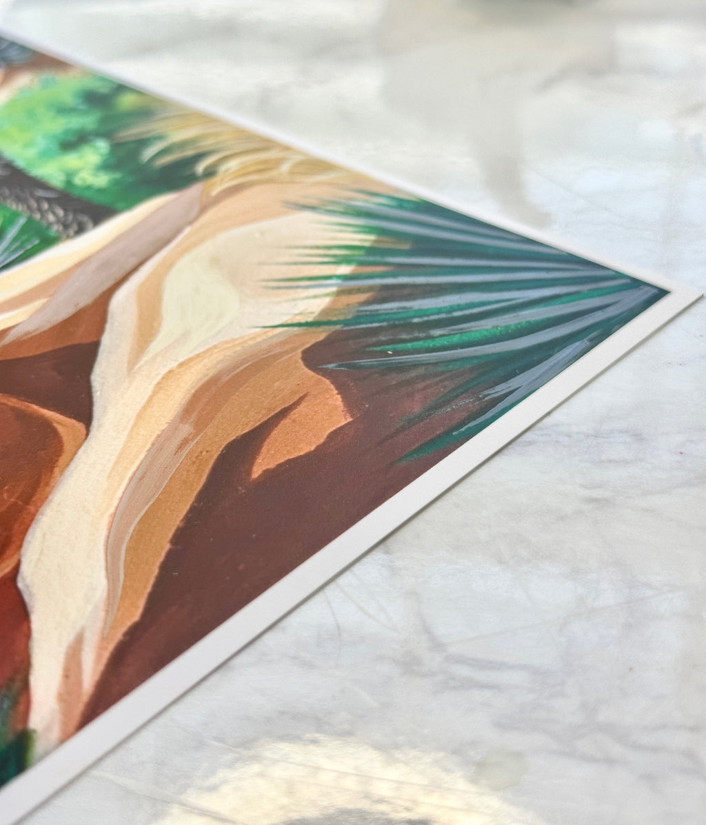 "Yucca Brevifolia" Hand-Embellished Prints