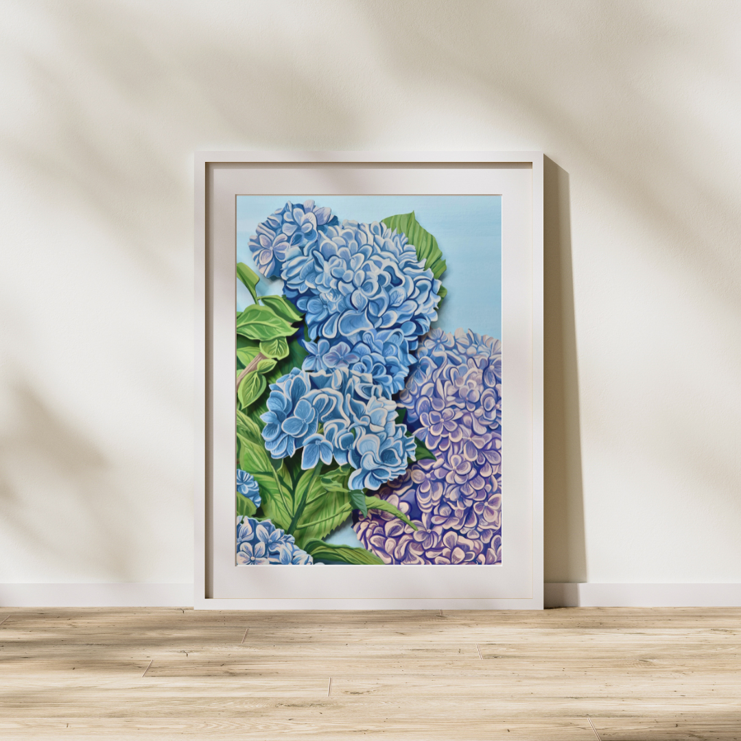 Kate's Hydrangea Limited Edition Print