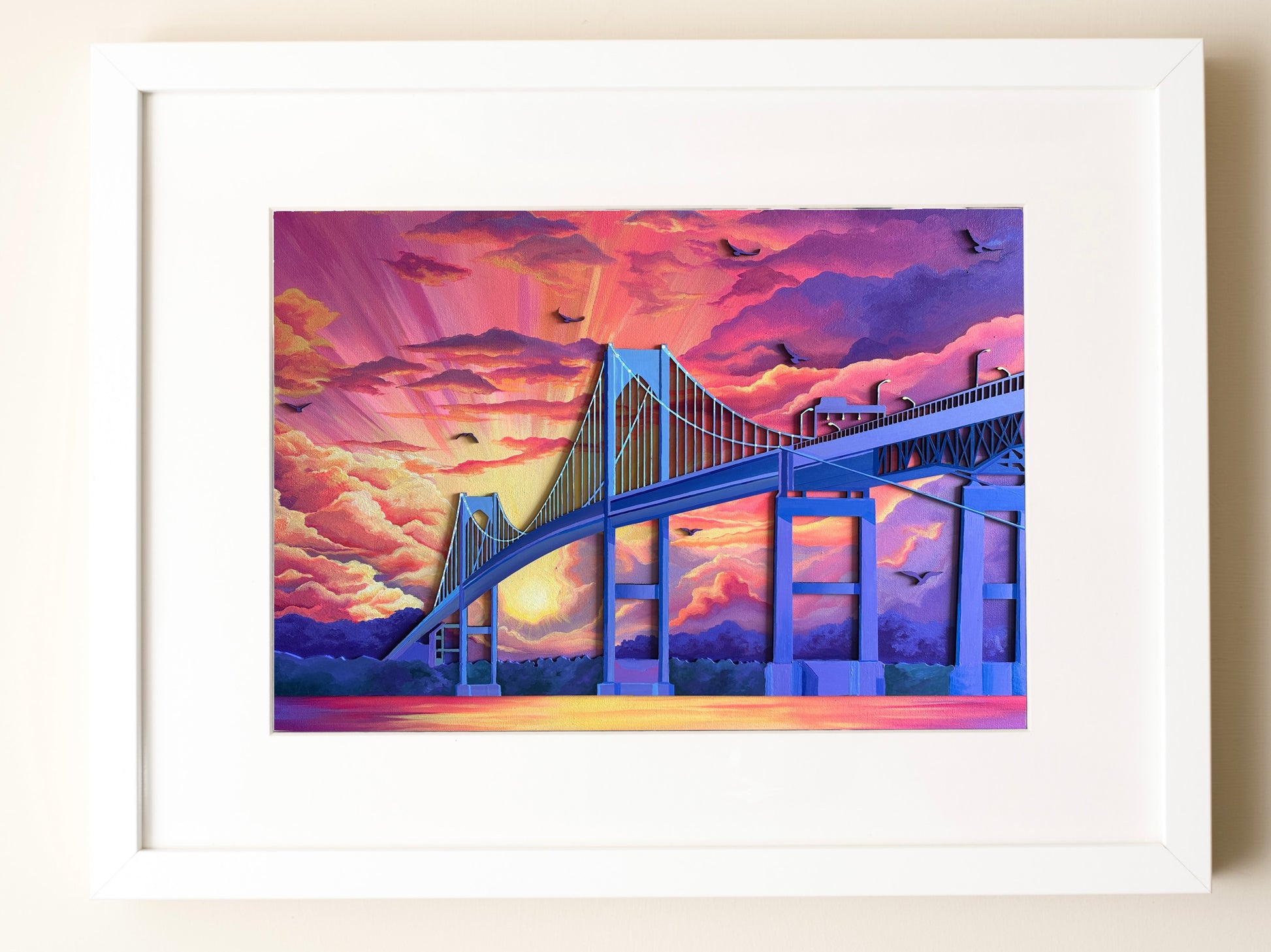 "Newport Bridge" Limited Edition Print