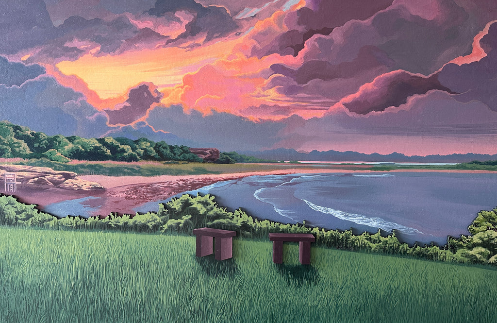 "Save Me a Seat" Original Painting