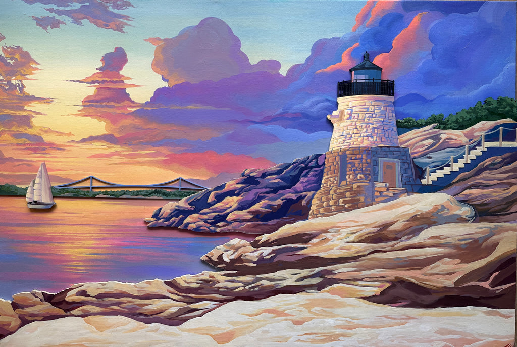 "Castle Hill" Original Painting