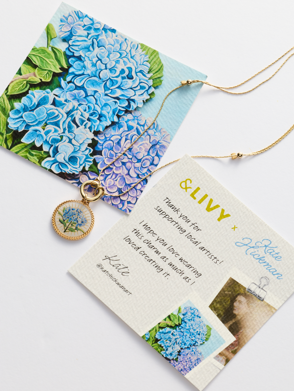 Kate's Hydrangea Limited Edition Print