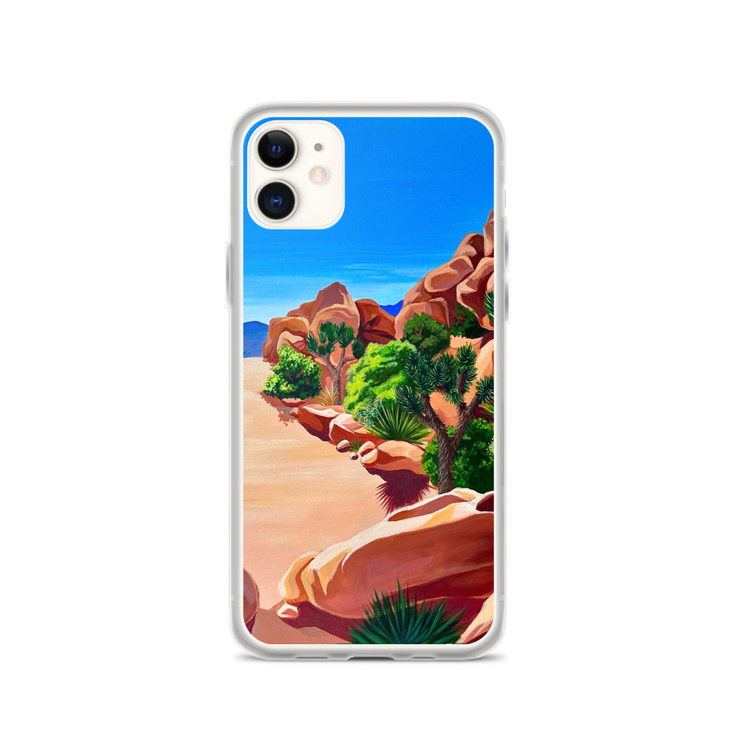 "Yucca Brevifolia" (Joshua Tree #2) National Park iPhone Case