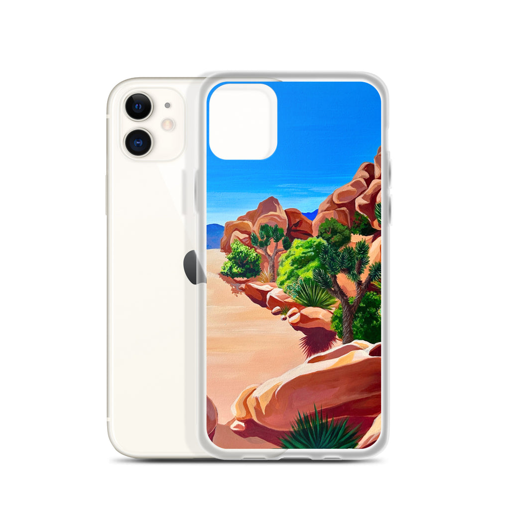 "Yucca Brevifolia" (Joshua Tree #2) National Park iPhone Case