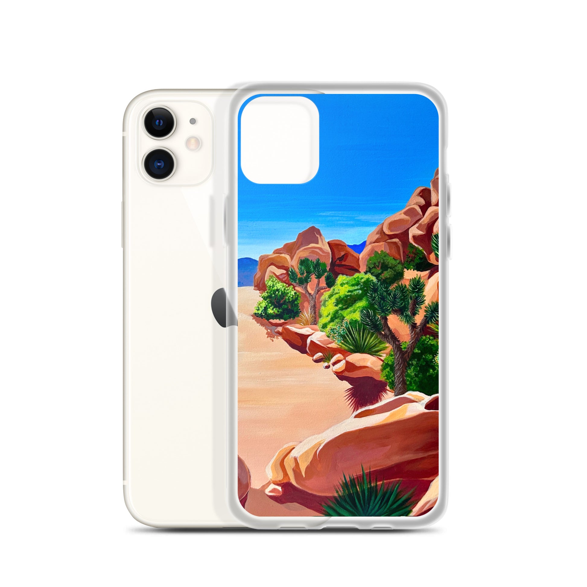 "Yucca Brevifolia" (Joshua Tree #2) National Park iPhone Case