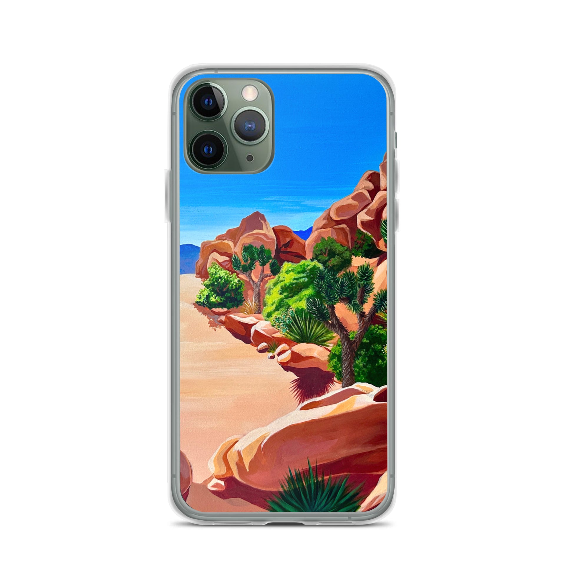 "Yucca Brevifolia" (Joshua Tree #2) National Park iPhone Case