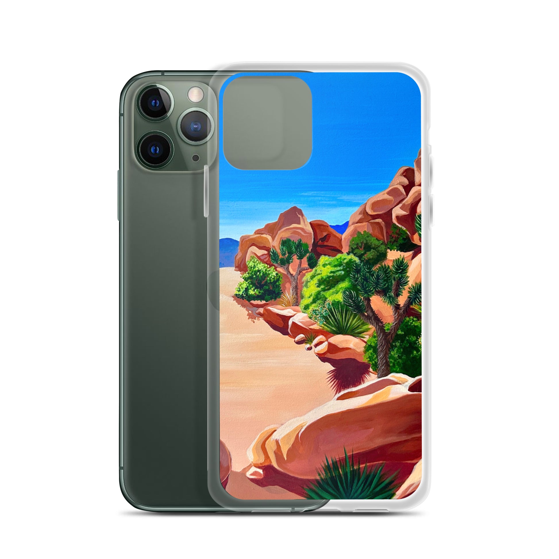 "Yucca Brevifolia" (Joshua Tree #2) National Park iPhone Case