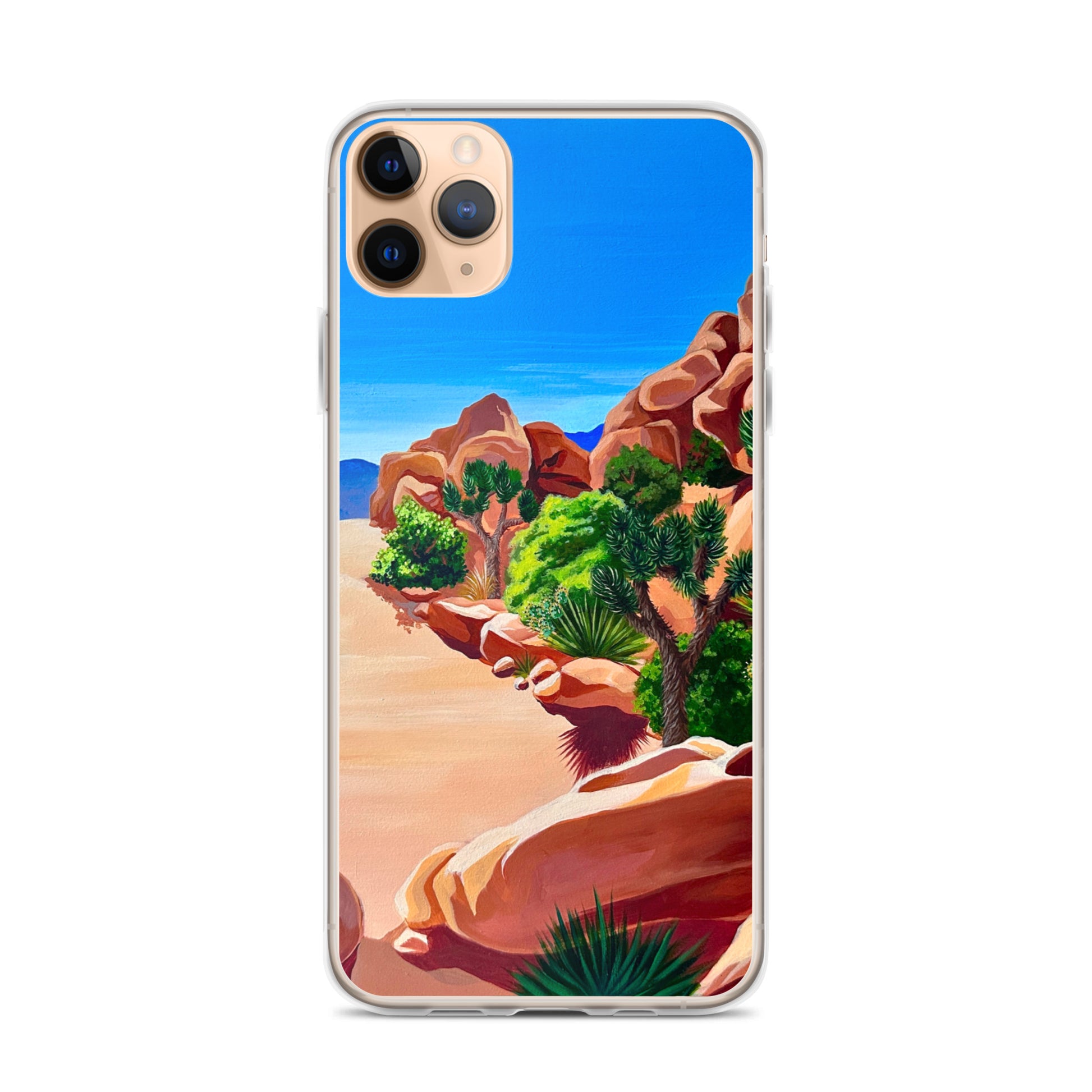 "Yucca Brevifolia" (Joshua Tree #2) National Park iPhone Case