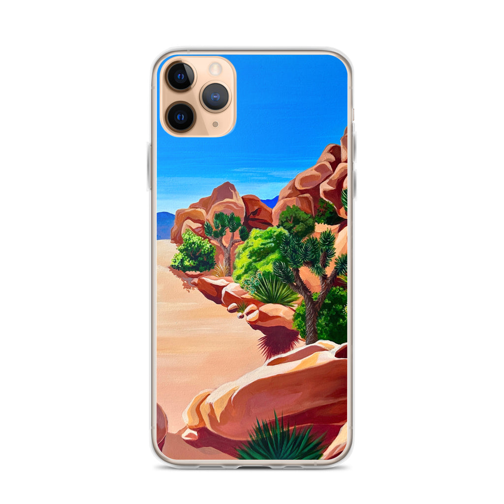 "Yucca Brevifolia" (Joshua Tree #2) National Park iPhone Case