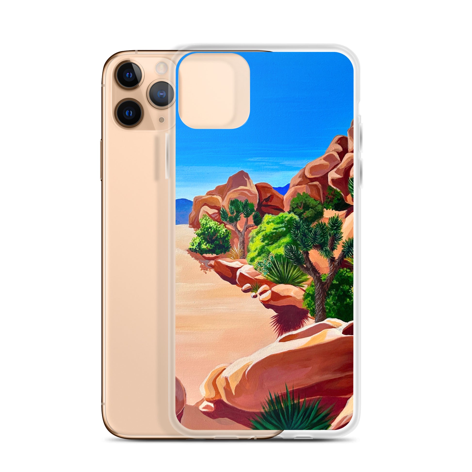 "Yucca Brevifolia" (Joshua Tree #2) National Park iPhone Case