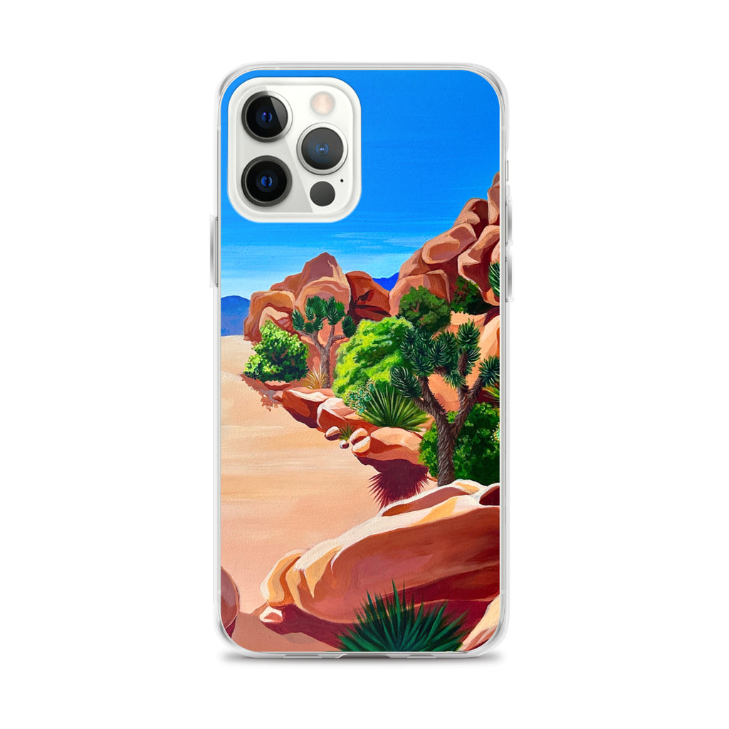 "Yucca Brevifolia" (Joshua Tree #2) National Park iPhone Case