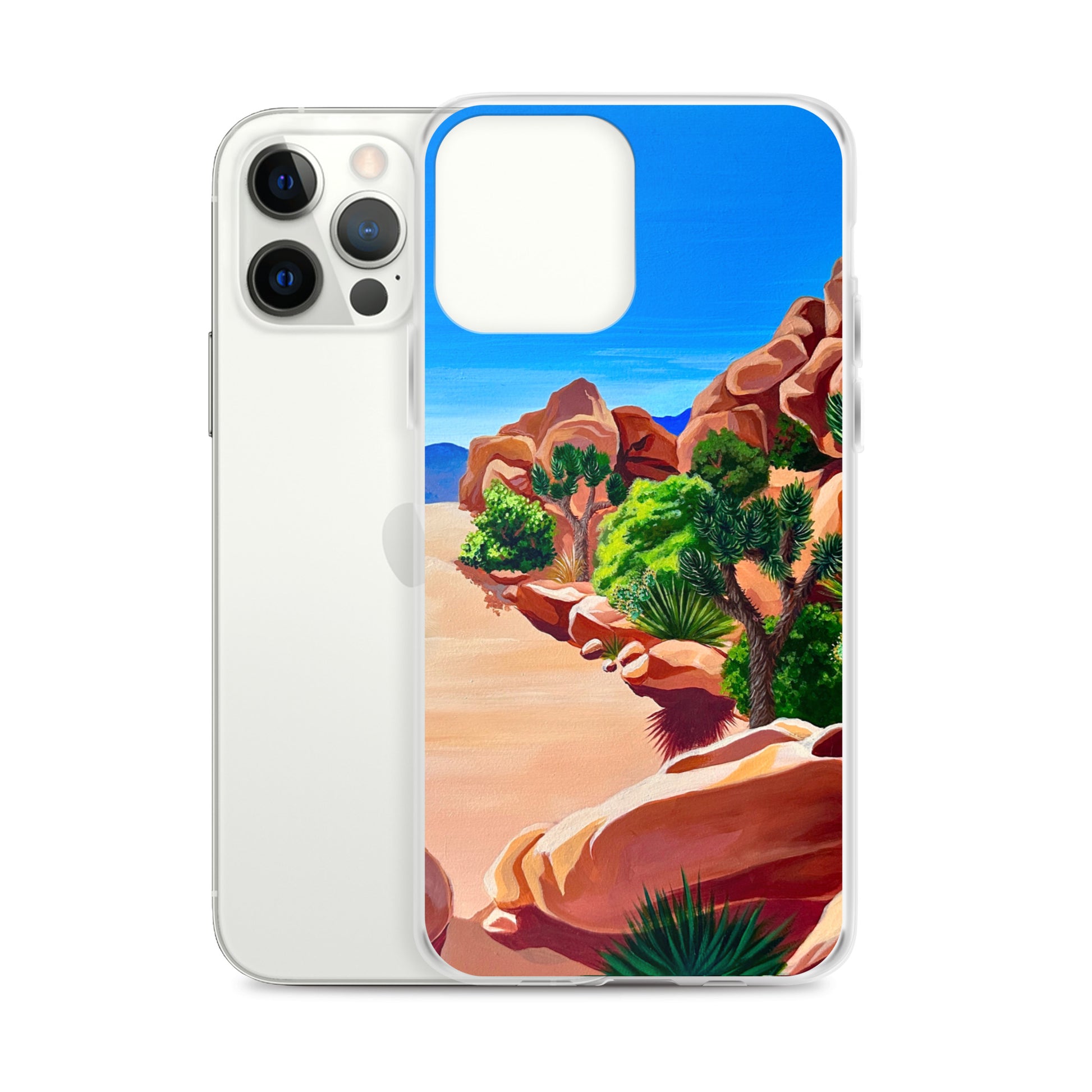 "Yucca Brevifolia" (Joshua Tree #2) National Park iPhone Case