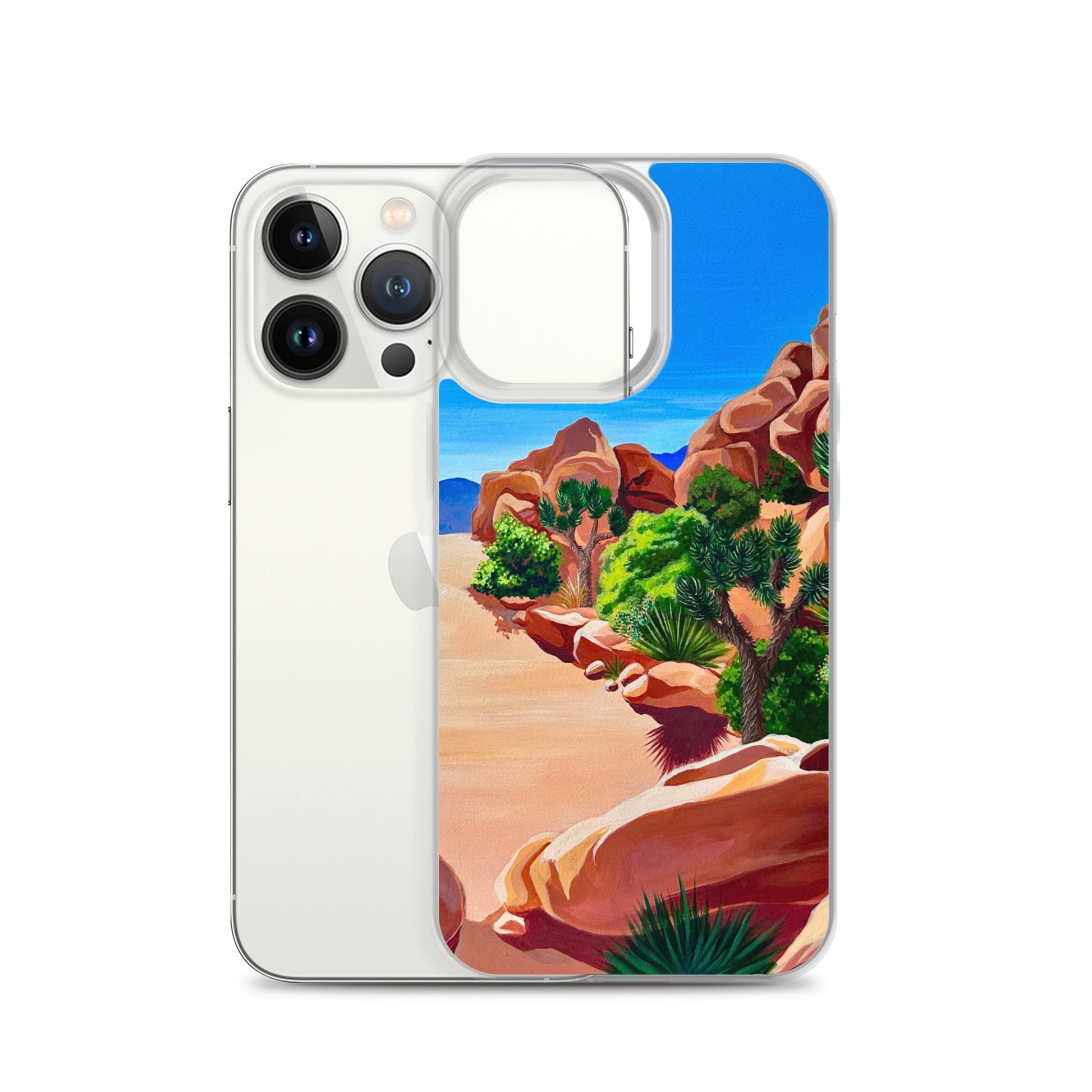 "Yucca Brevifolia" (Joshua Tree #2) National Park iPhone Case