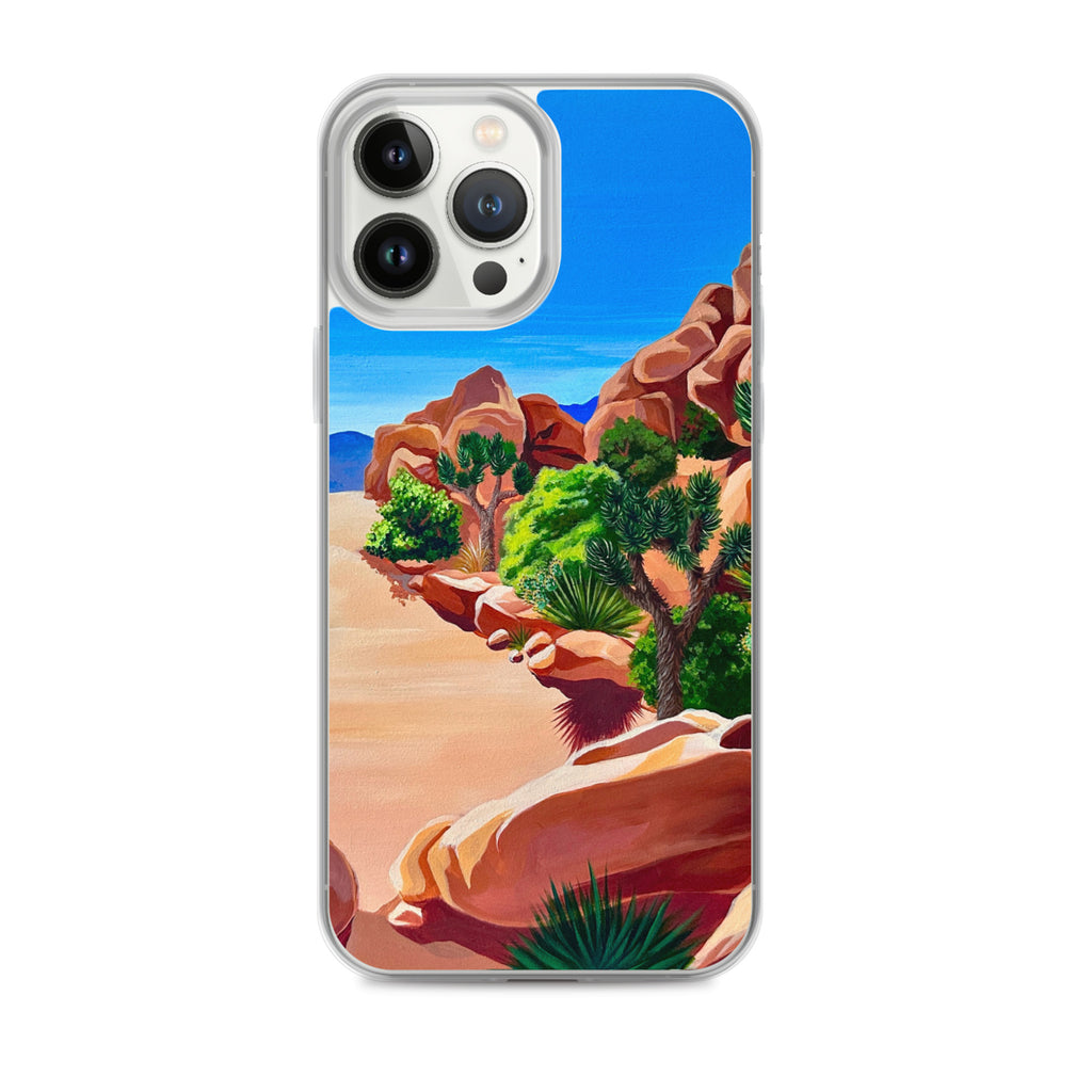 "Yucca Brevifolia" (Joshua Tree #2) National Park iPhone Case
