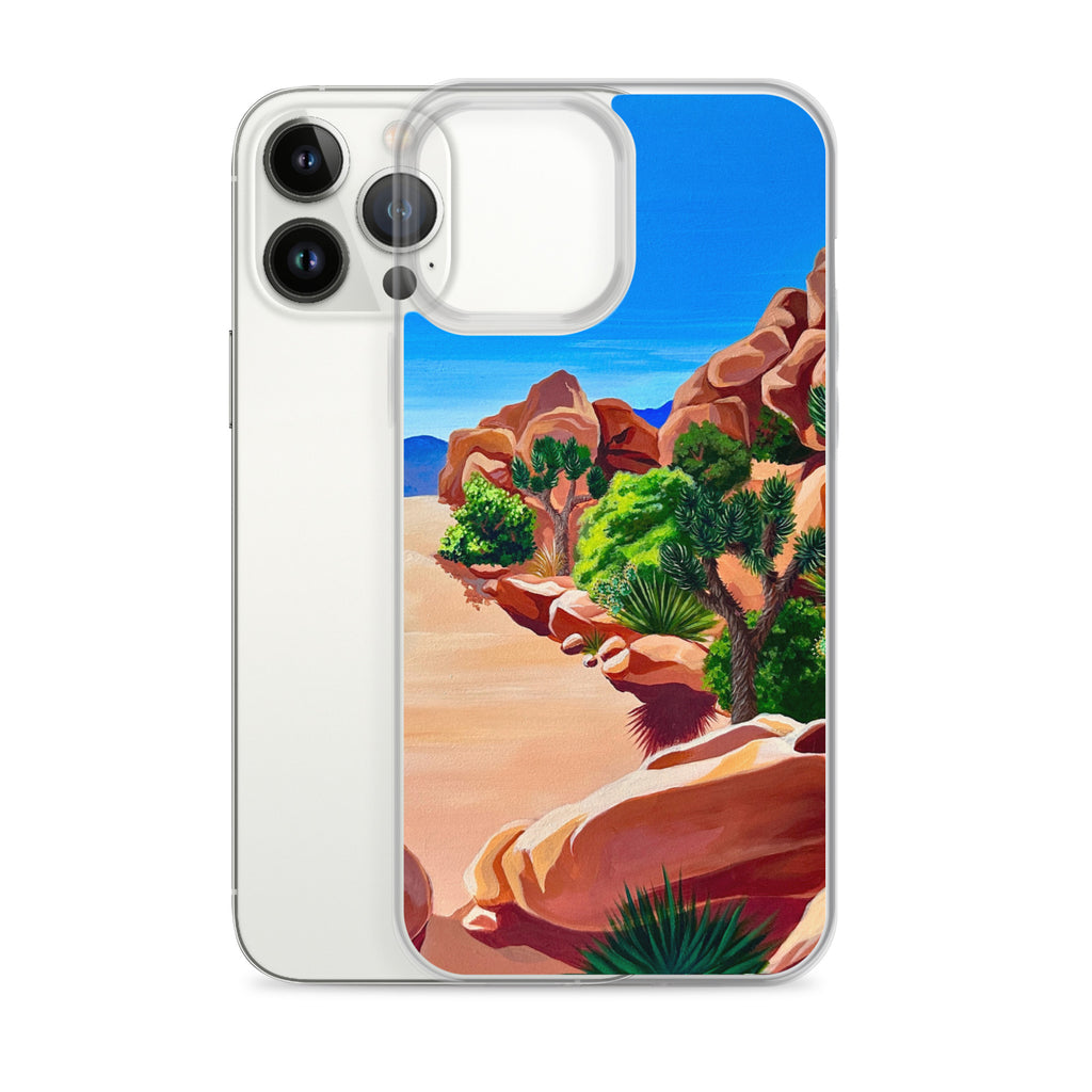 "Yucca Brevifolia" (Joshua Tree #2) National Park iPhone Case