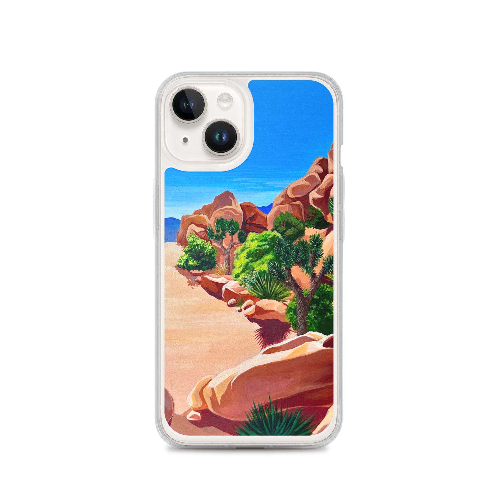 "Yucca Brevifolia" (Joshua Tree #2) National Park iPhone Case