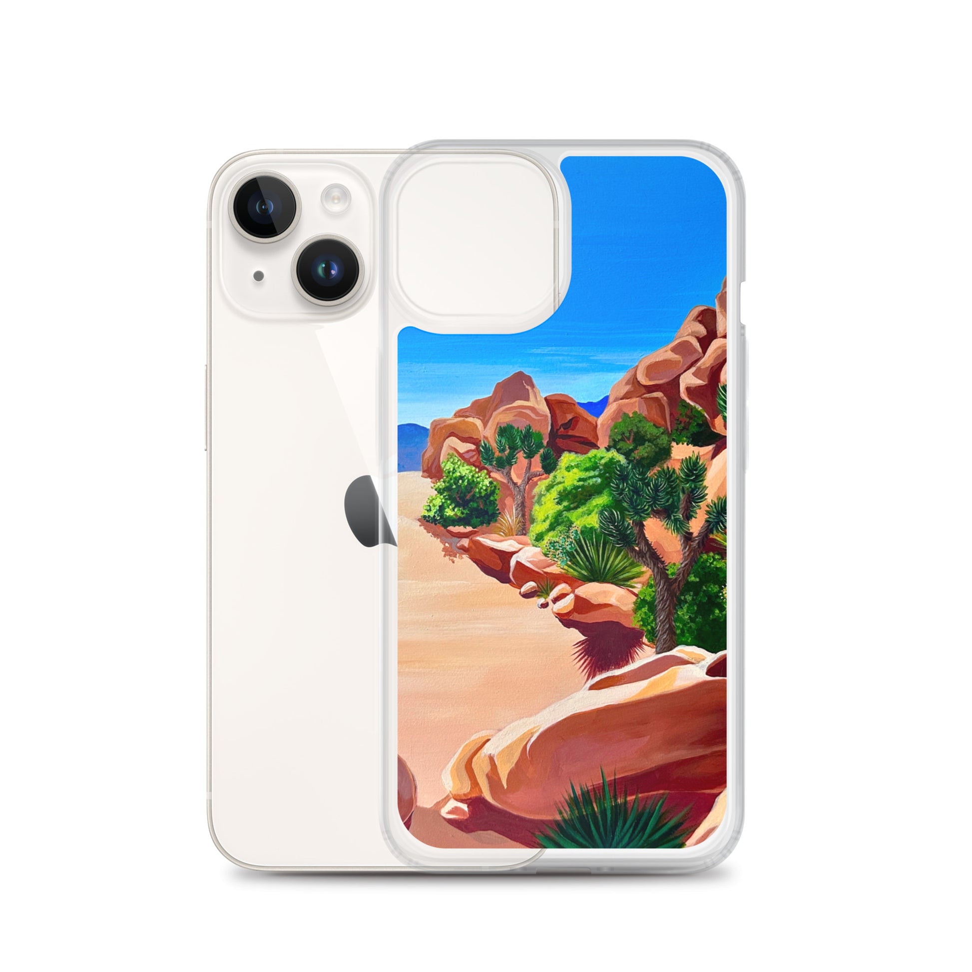 "Yucca Brevifolia" (Joshua Tree #2) National Park iPhone Case