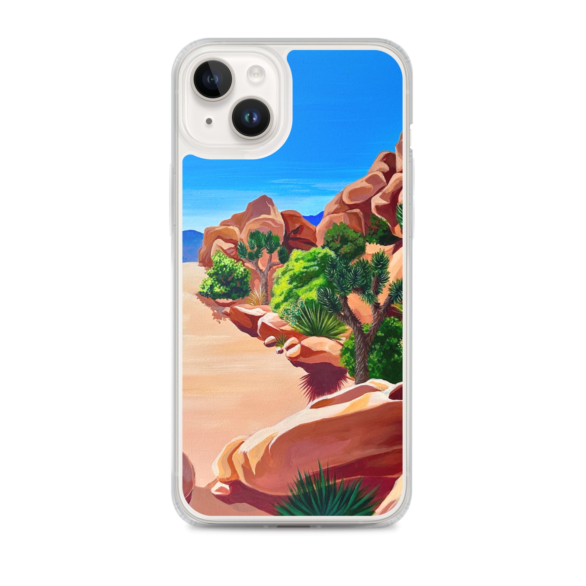 "Yucca Brevifolia" (Joshua Tree #2) National Park iPhone Case