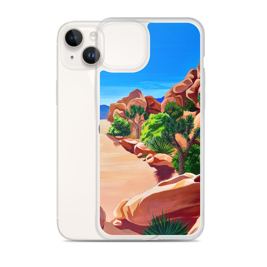 "Yucca Brevifolia" (Joshua Tree #2) National Park iPhone Case