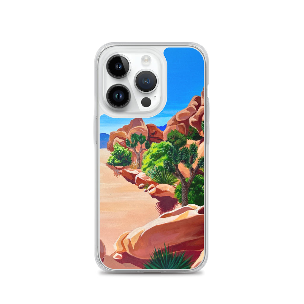"Yucca Brevifolia" (Joshua Tree #2) National Park iPhone Case