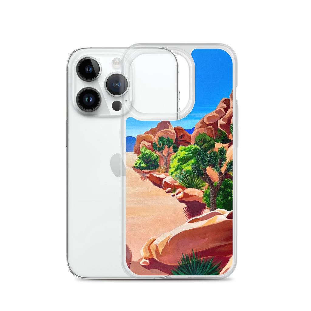 "Yucca Brevifolia" (Joshua Tree #2) National Park iPhone Case