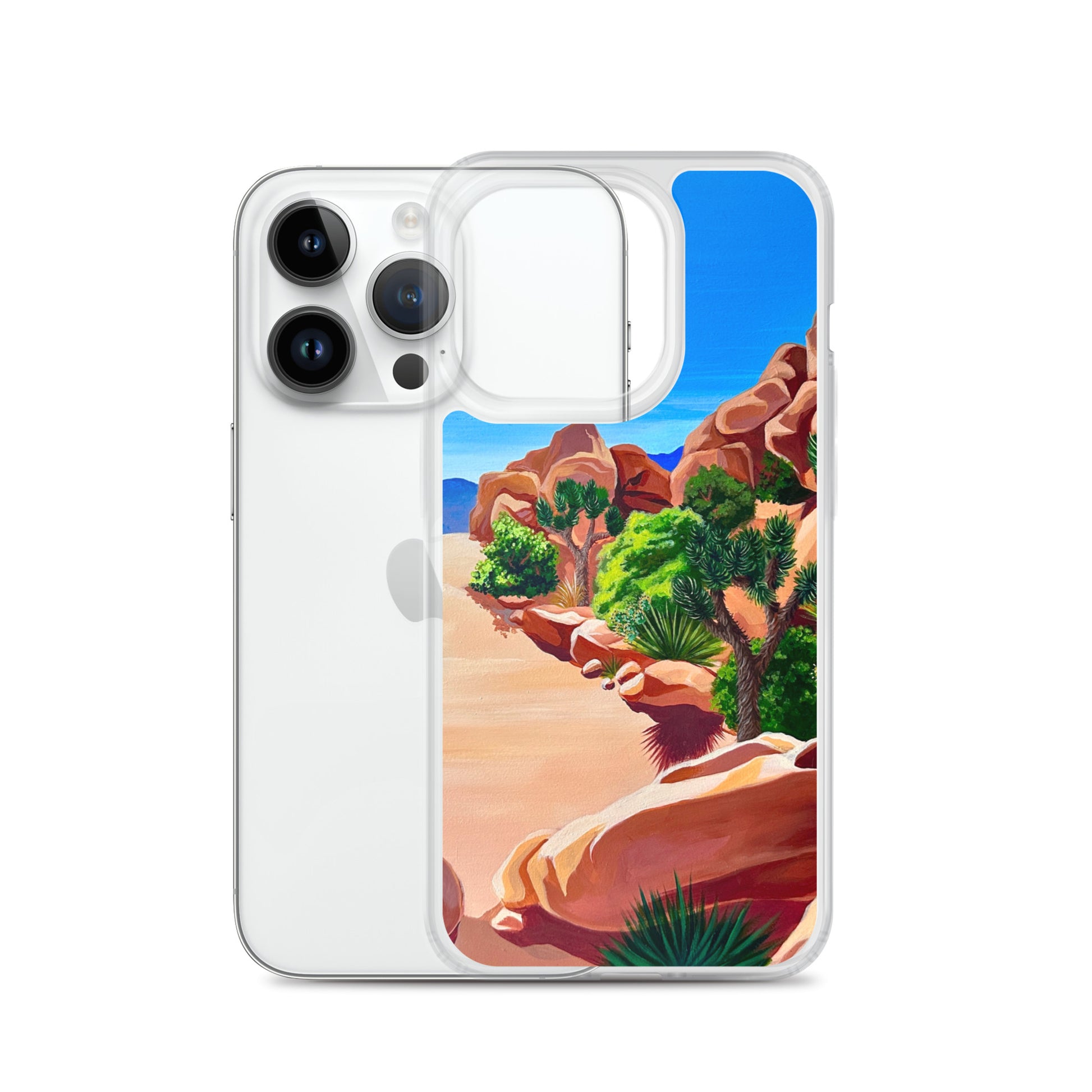 "Yucca Brevifolia" (Joshua Tree #2) National Park iPhone Case