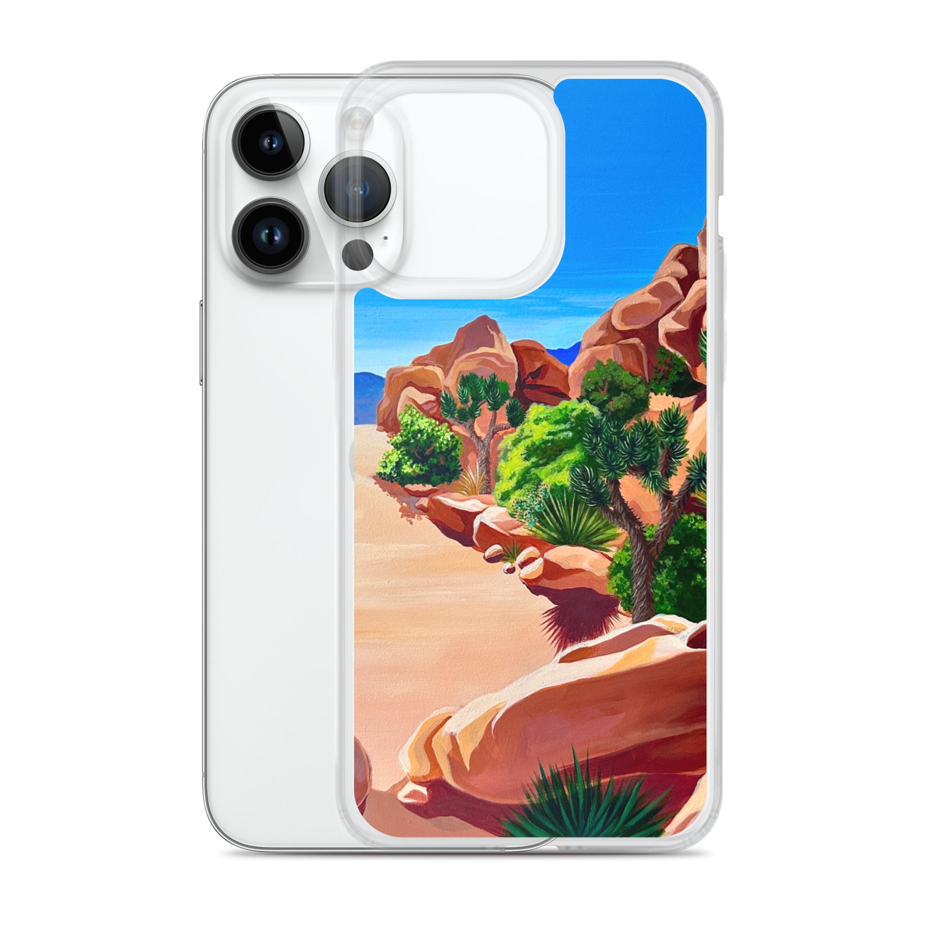 "Yucca Brevifolia" (Joshua Tree #2) National Park iPhone Case