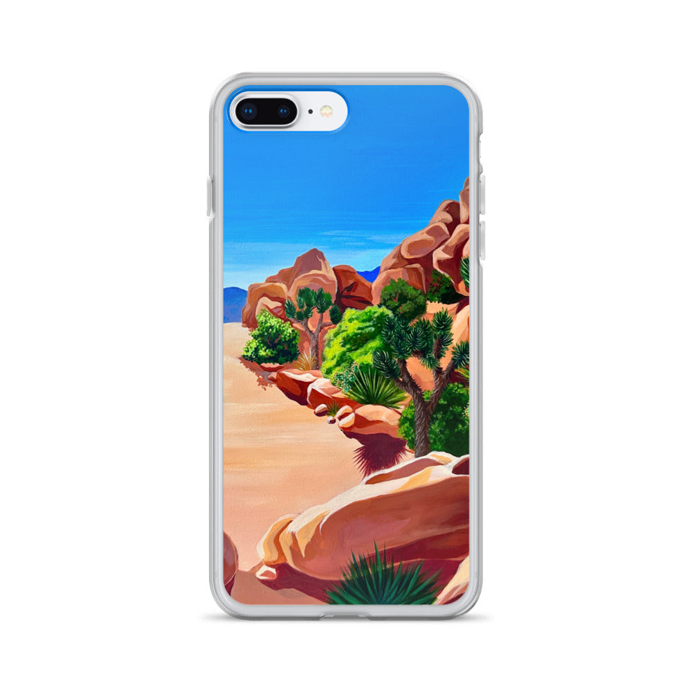 "Yucca Brevifolia" (Joshua Tree #2) National Park iPhone Case