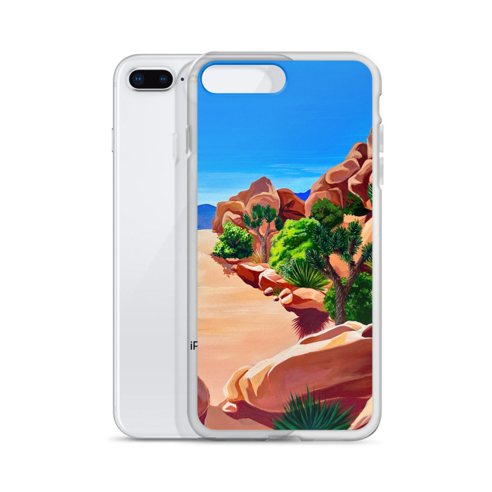 "Yucca Brevifolia" (Joshua Tree #2) National Park iPhone Case