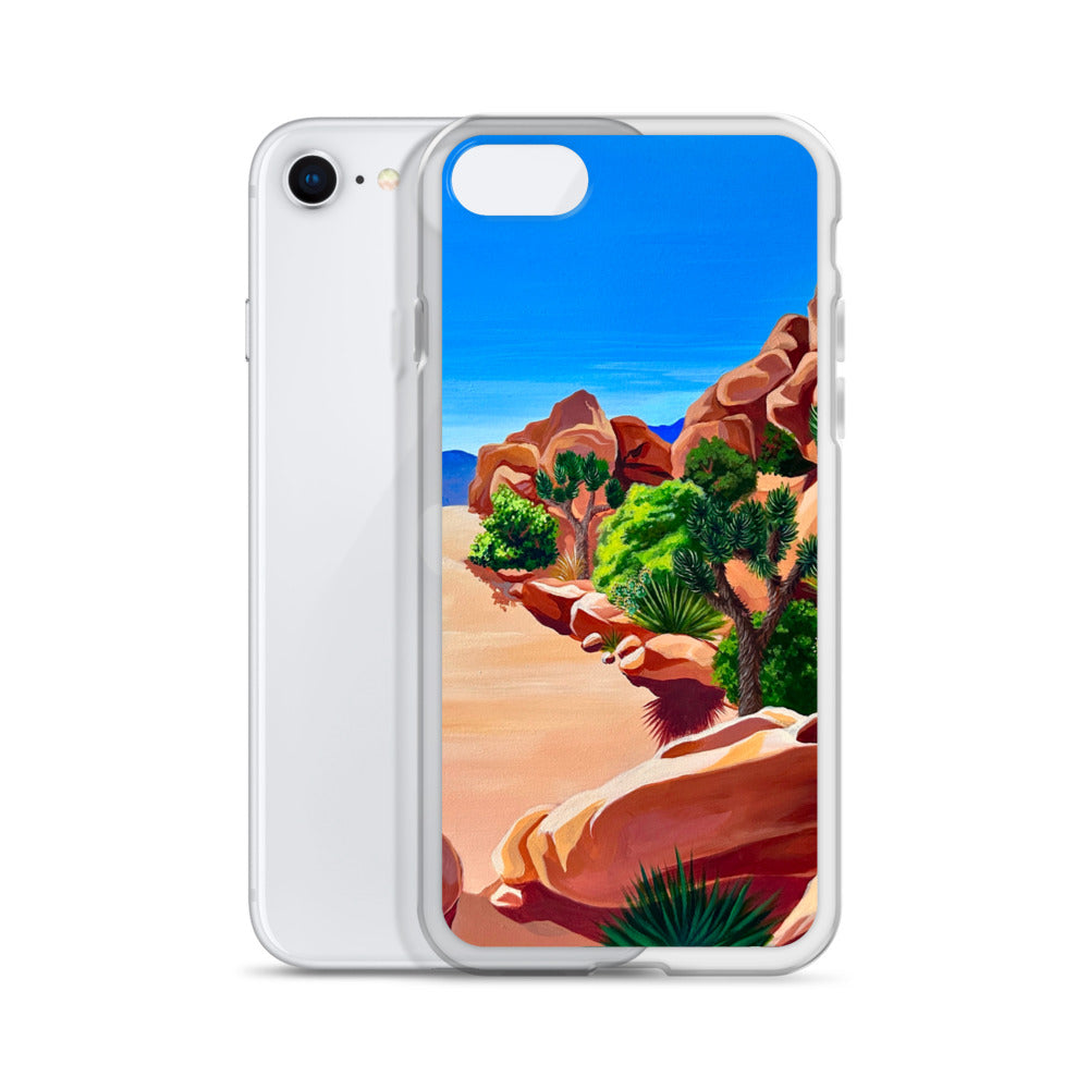 "Yucca Brevifolia" (Joshua Tree #2) National Park iPhone Case
