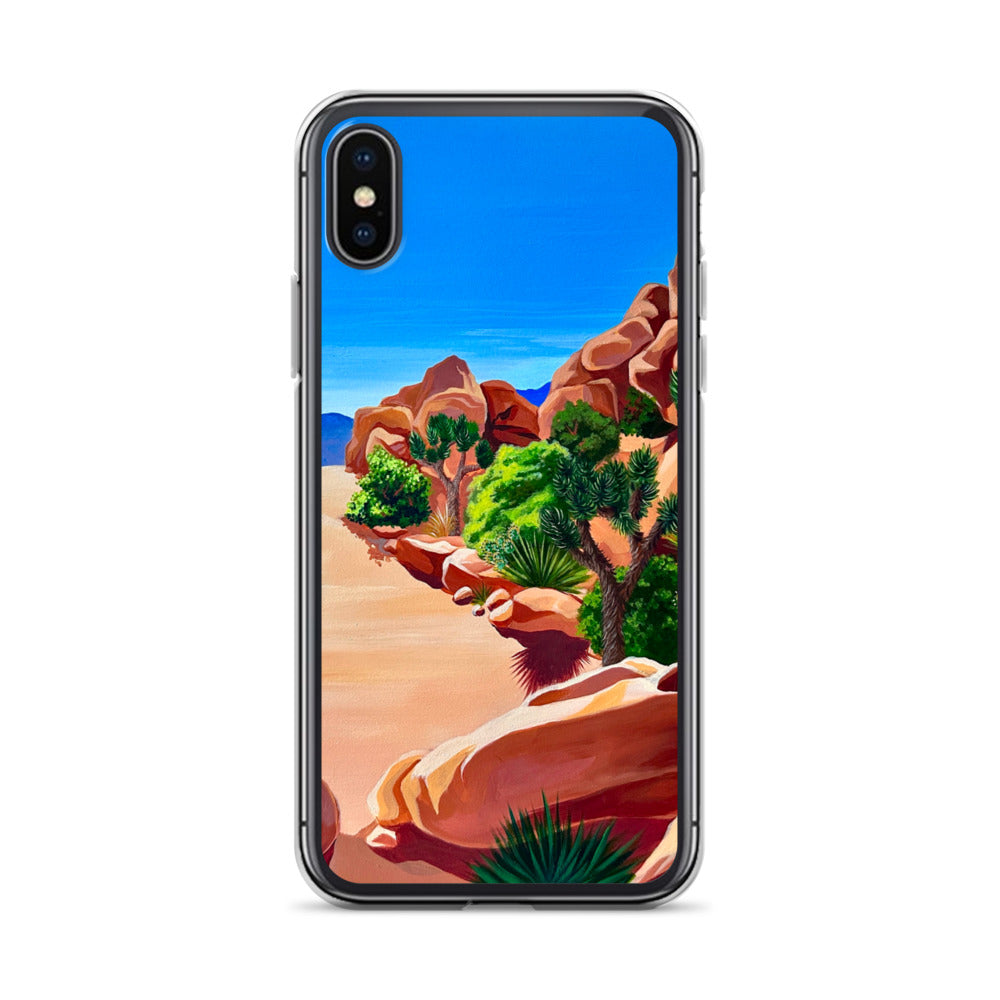 "Yucca Brevifolia" (Joshua Tree #2) National Park iPhone Case