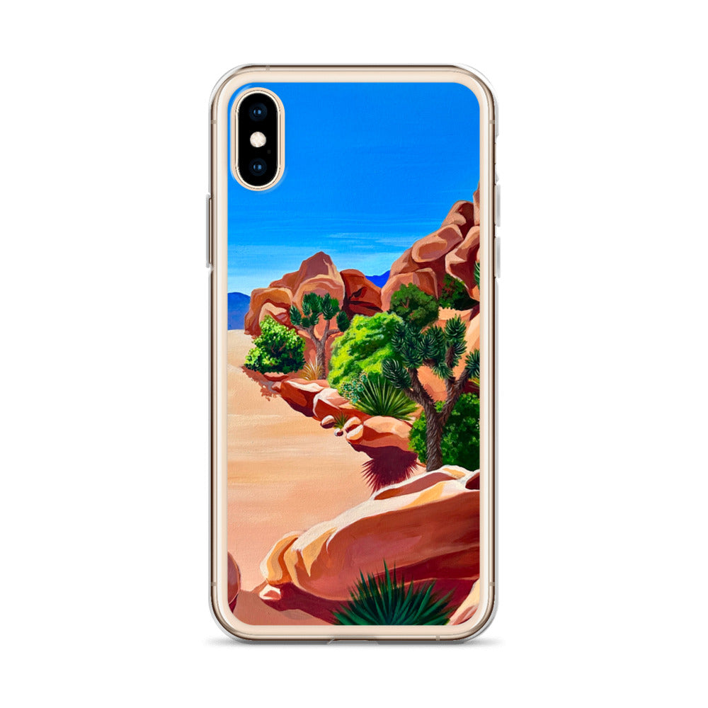 "Yucca Brevifolia" (Joshua Tree #2) National Park iPhone Case