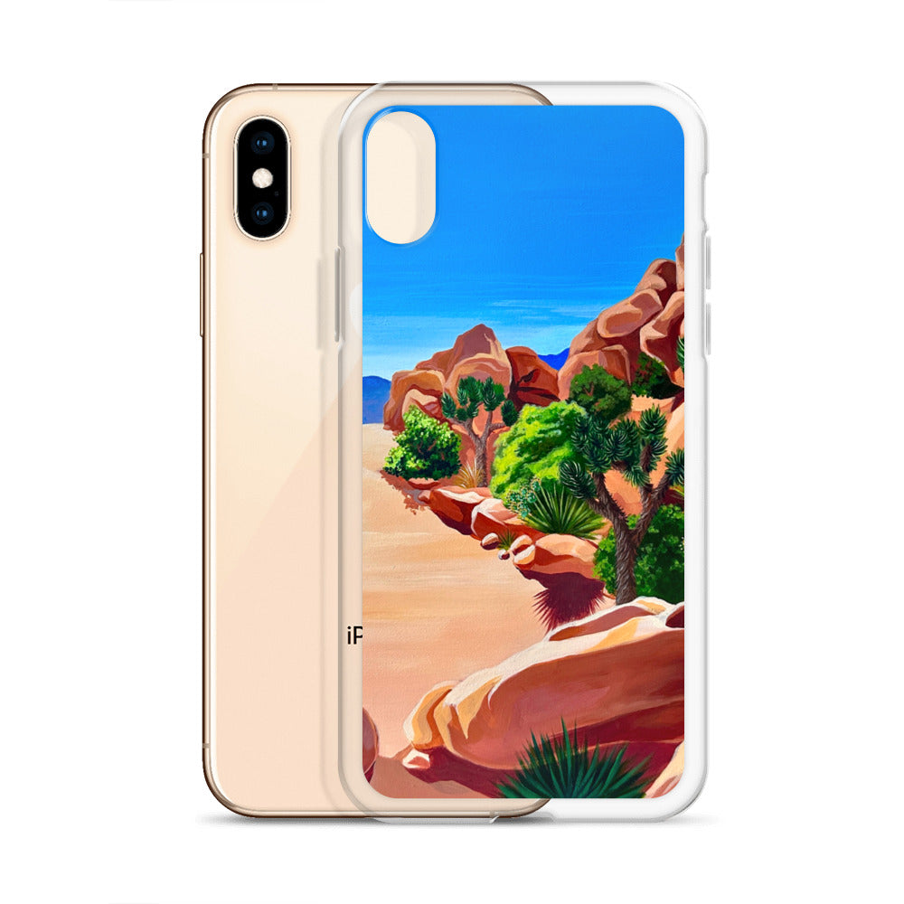 "Yucca Brevifolia" (Joshua Tree #2) National Park iPhone Case