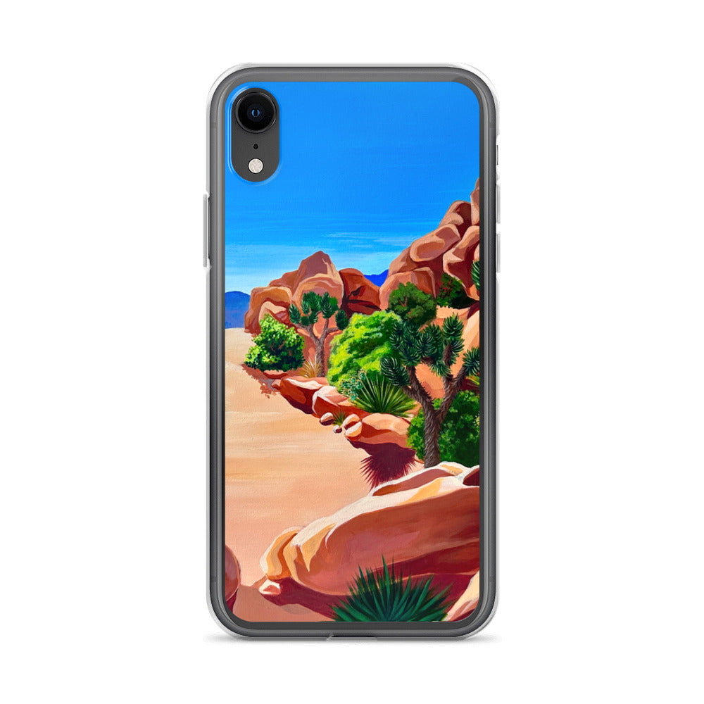 "Yucca Brevifolia" (Joshua Tree #2) National Park iPhone Case