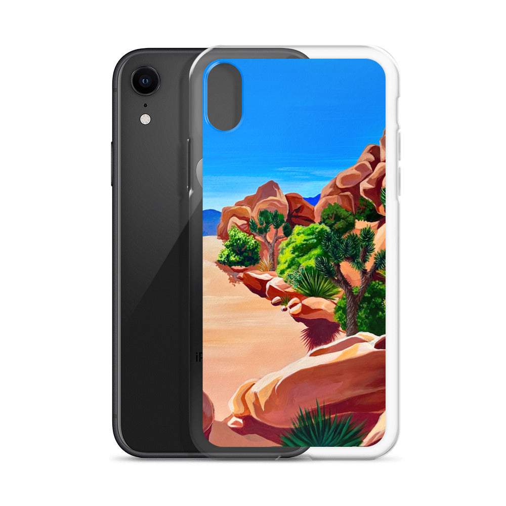 "Yucca Brevifolia" (Joshua Tree #2) National Park iPhone Case