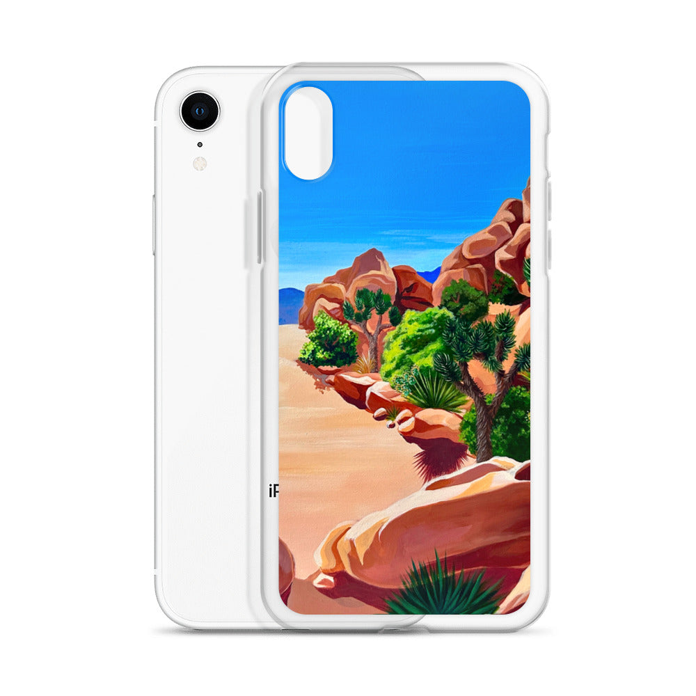 "Yucca Brevifolia" (Joshua Tree #2) National Park iPhone Case