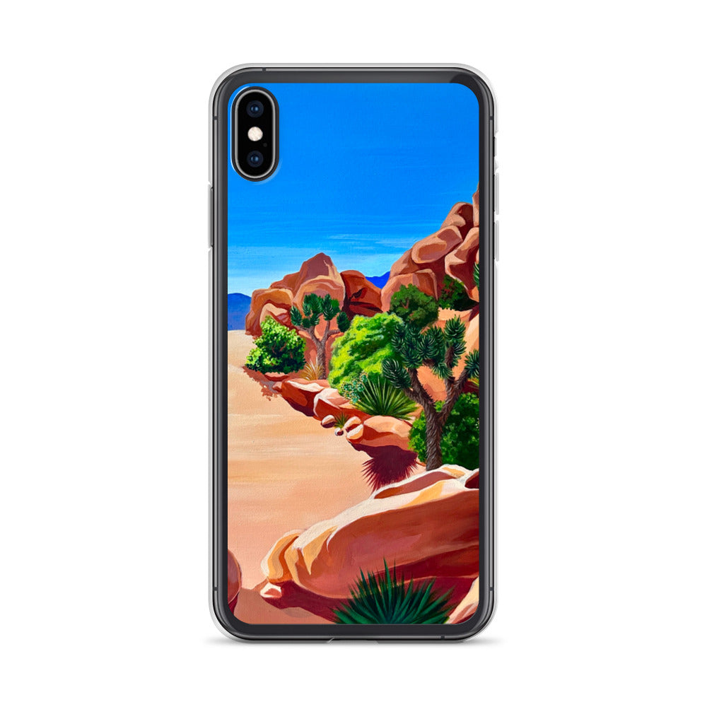 "Yucca Brevifolia" (Joshua Tree #2) National Park iPhone Case
