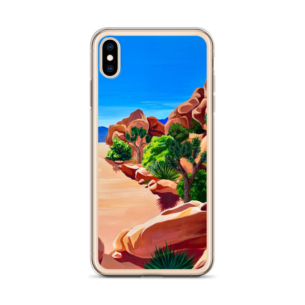 "Yucca Brevifolia" (Joshua Tree #2) National Park iPhone Case