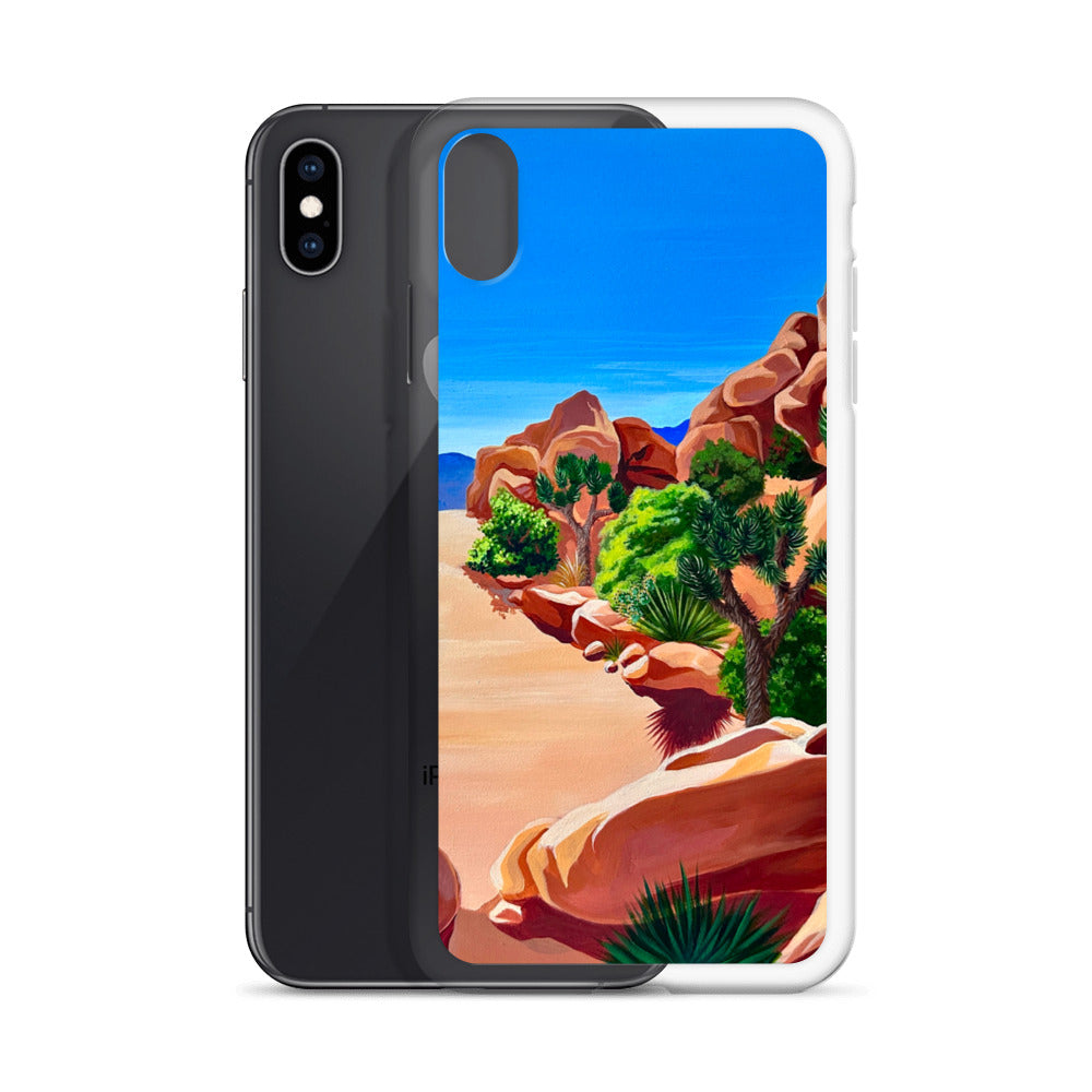 "Yucca Brevifolia" (Joshua Tree #2) National Park iPhone Case