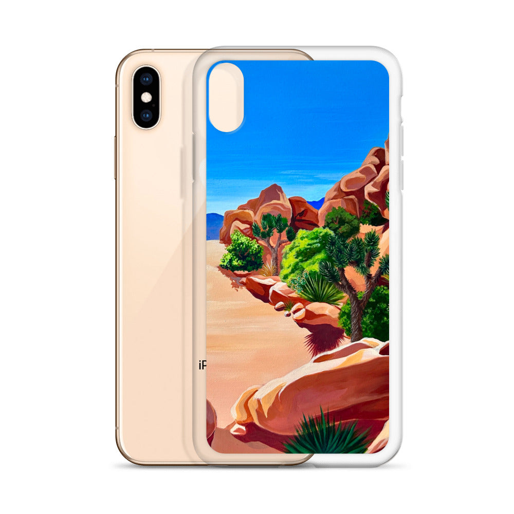 "Yucca Brevifolia" (Joshua Tree #2) National Park iPhone Case