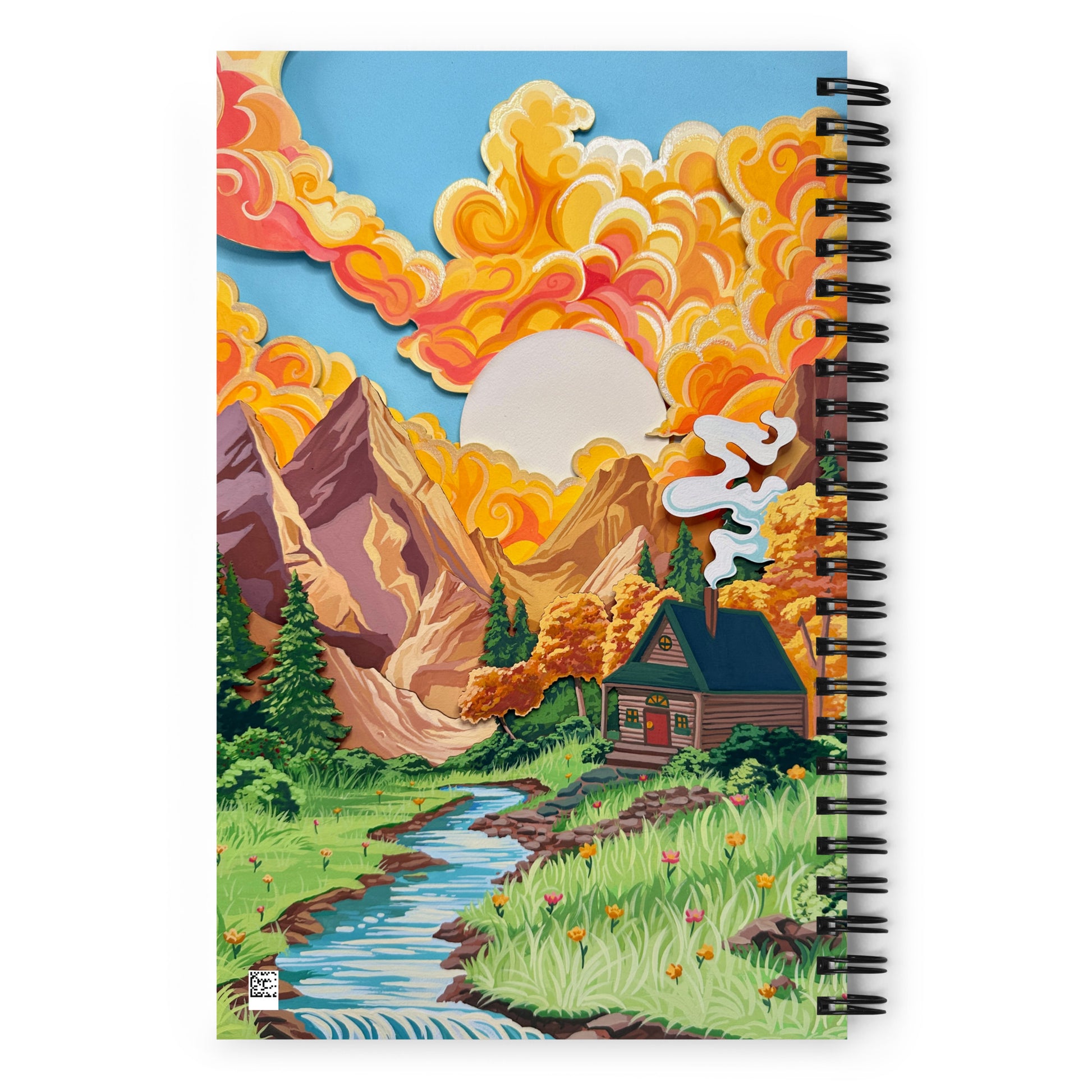 "Cabin in Bloom" Notebook