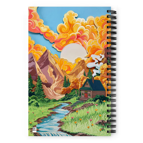 "Cabin in Bloom" Notebook