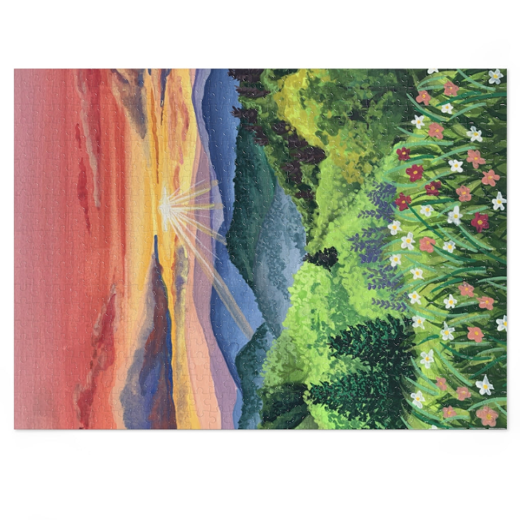 Smoky Mountains Jigsaw Puzzle (500 pcs)