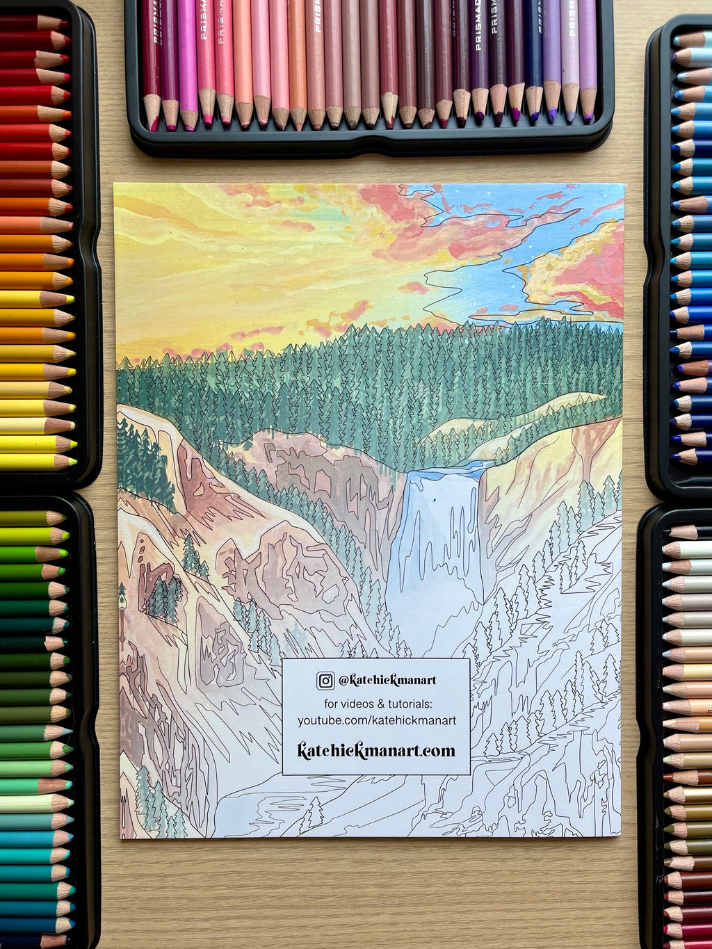 National Park Coloring Book