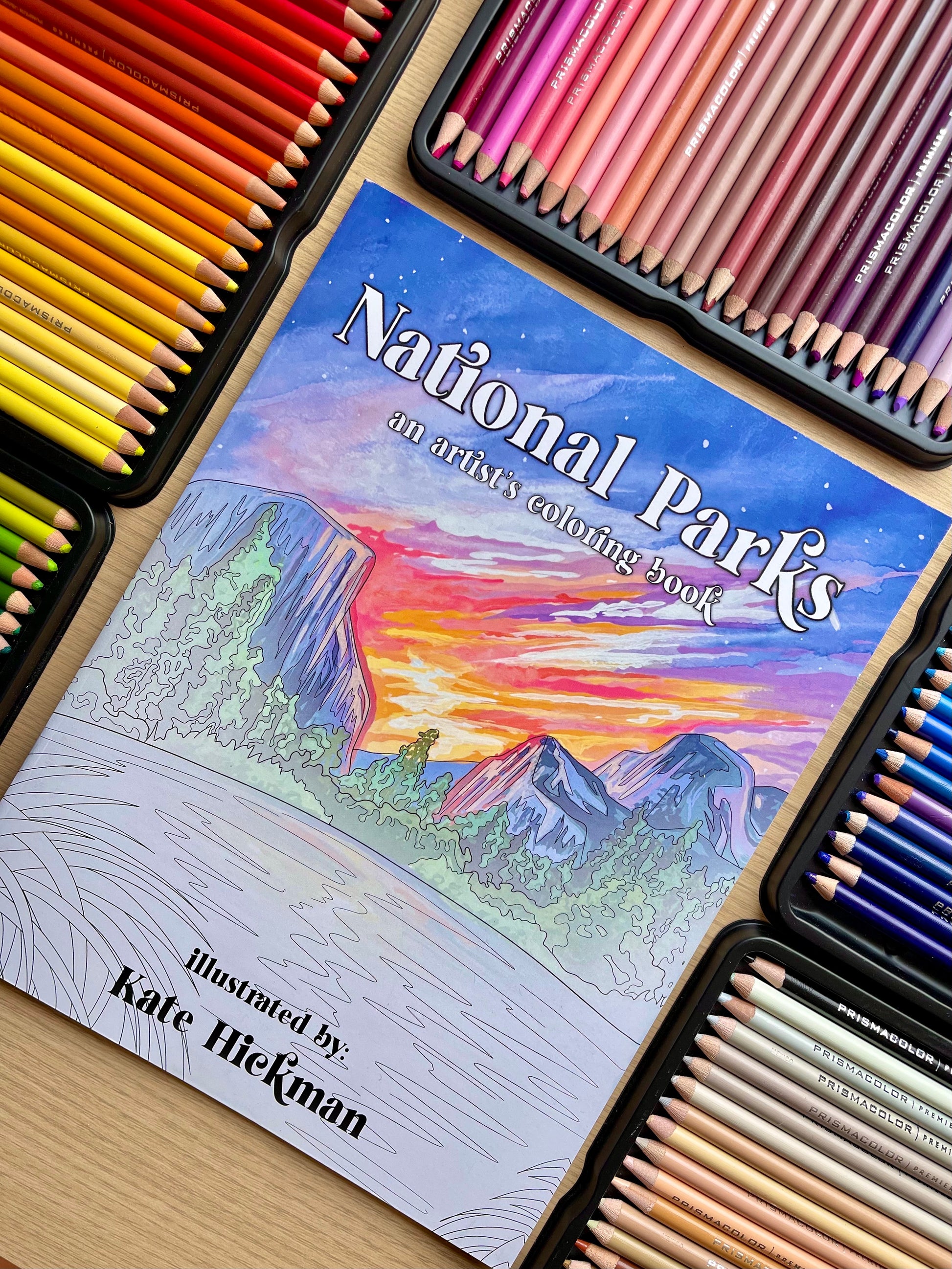 National Park Coloring Book