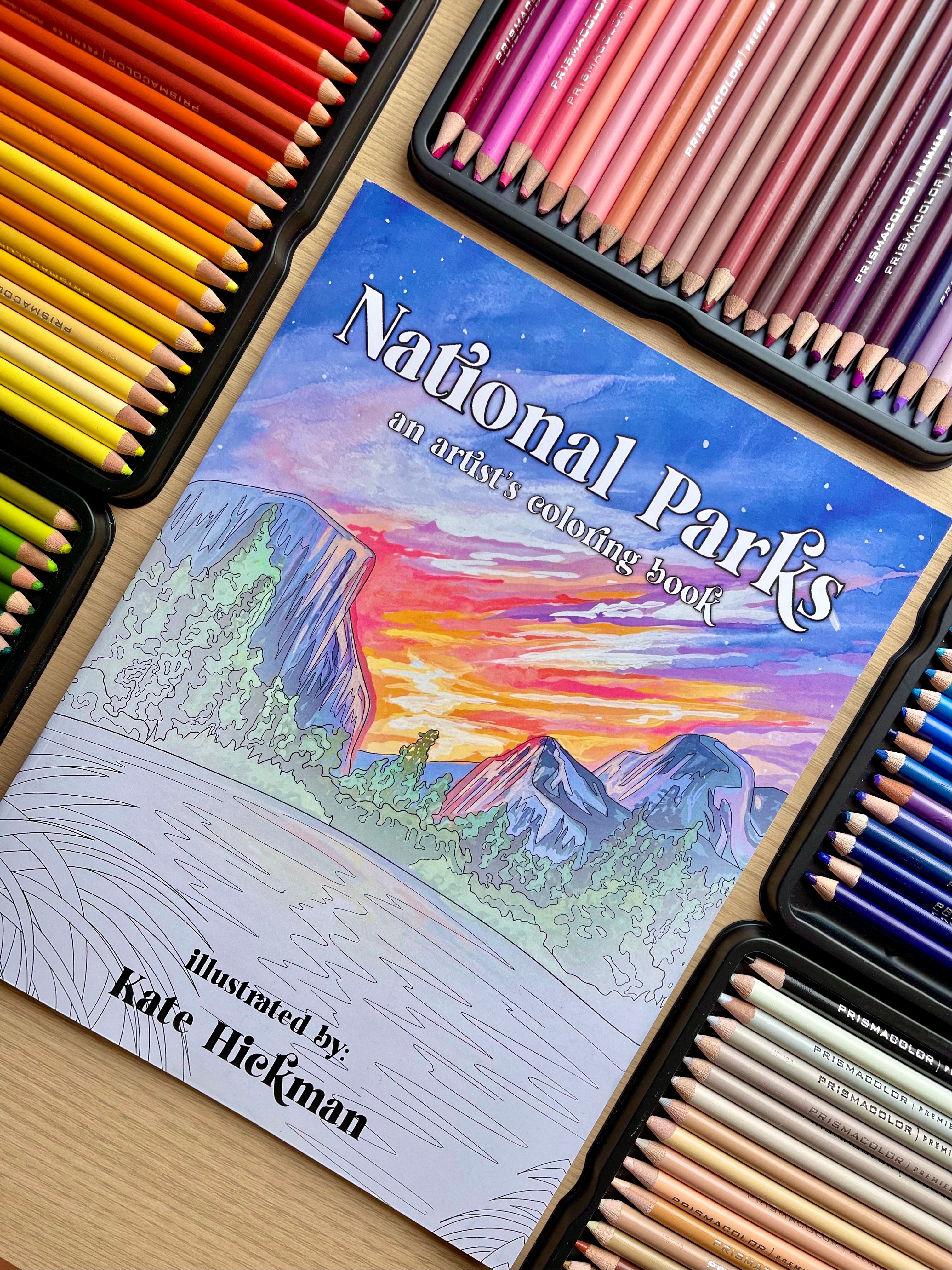 National Park Coloring Book