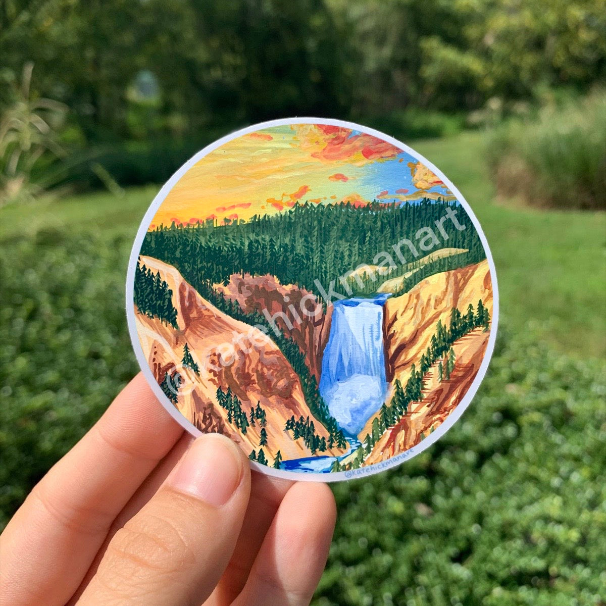 Yellowstone National Park Stickers